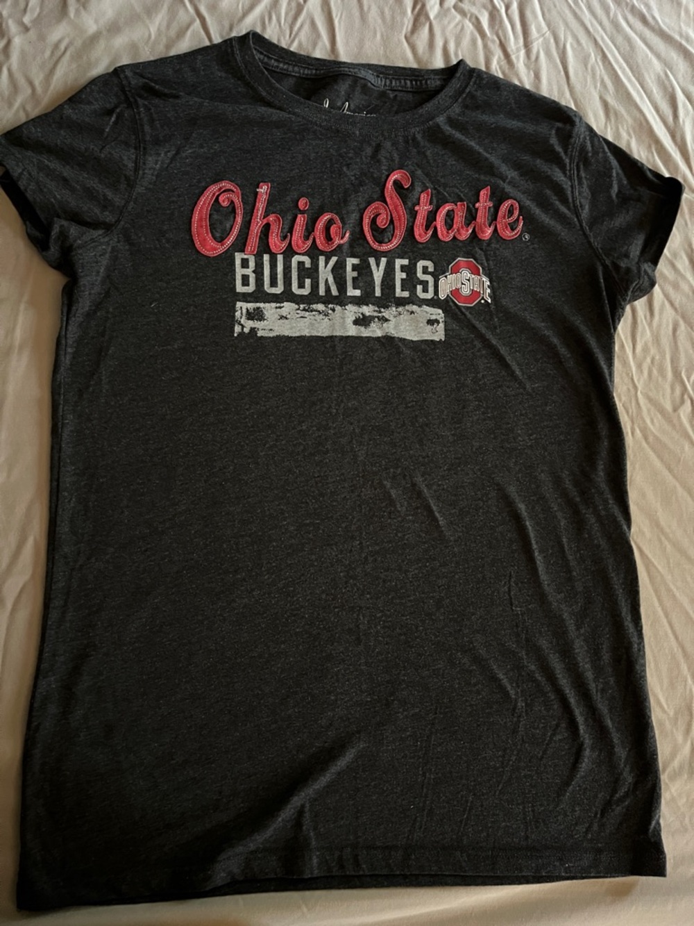 Women’s Ohio State Buckeyes Black Graphic Tee